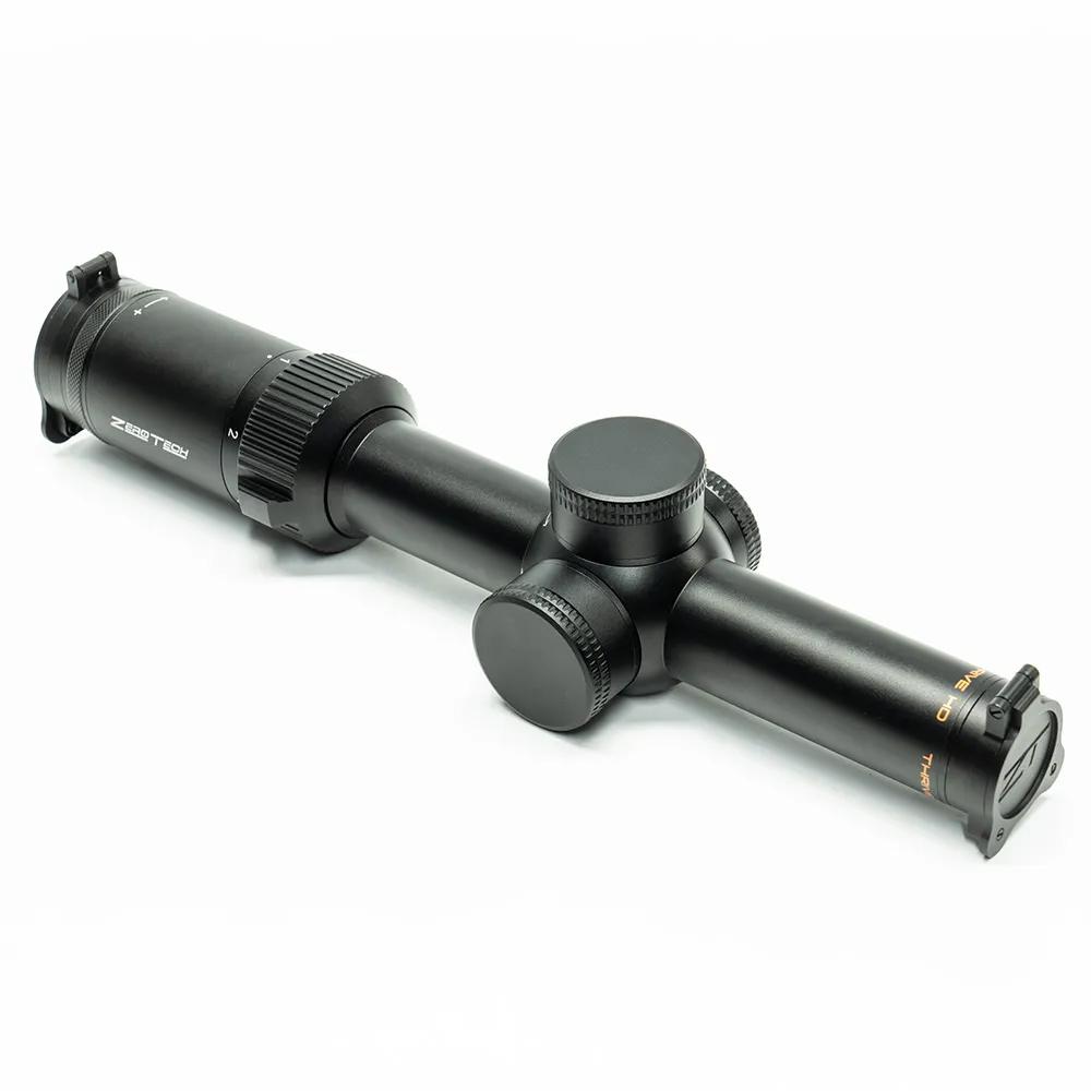 ZeroTech Thrive HD Rifle Scope 1-8x24 30mm SFP PHR4 MOA Illum Black