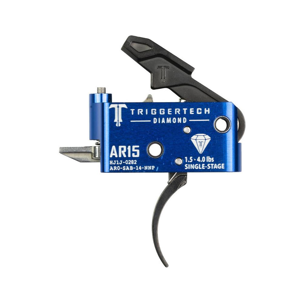 TriggerTech AR15 Single-Stage Diamond Pro Curved Trigger