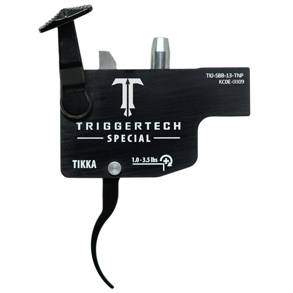TriggerTech Special Tikka Rifle Trigger 1-3.5 lbs Curved RH Black