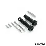 Lantac Ultimate Takedown Pin Set - Stainless Steel | Black