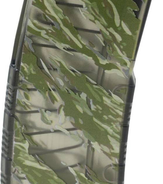 Amend2 MOD C AR-15 Mag - Translucent Tiger Stripe Smoke Gray | 30rd | 5.56 NATO
