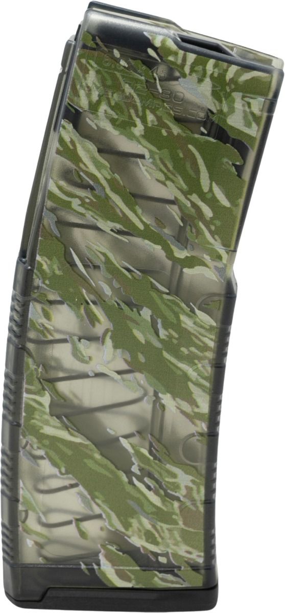 Amend2 MOD C AR-15 Mag - Translucent Tiger Stripe Smoke Gray | 30rd | 5.56 NATO