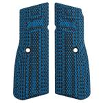 FN HIGH POWER G10 BLK/BLUE GRIPS