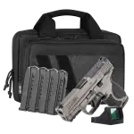 SMITH & WESSON M&P9 METAL M2.0 9MM PISTOL 3.6" T.S. O.R. VIRIDIAN RFX11, SAVIOR BAG, 5-15RD MAGS