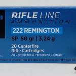 PPU 222 REM 50GR SP 20RD BOX 50 BOXES PER CASE