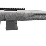 Ruger American Rifle Gen II gray rifle with 20-inch threaded barrel