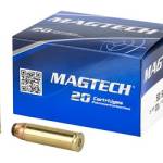 MAGTECH 500 S&W 400GR SJSP FLAT 20RD BOX 25 BOXES PER CASE