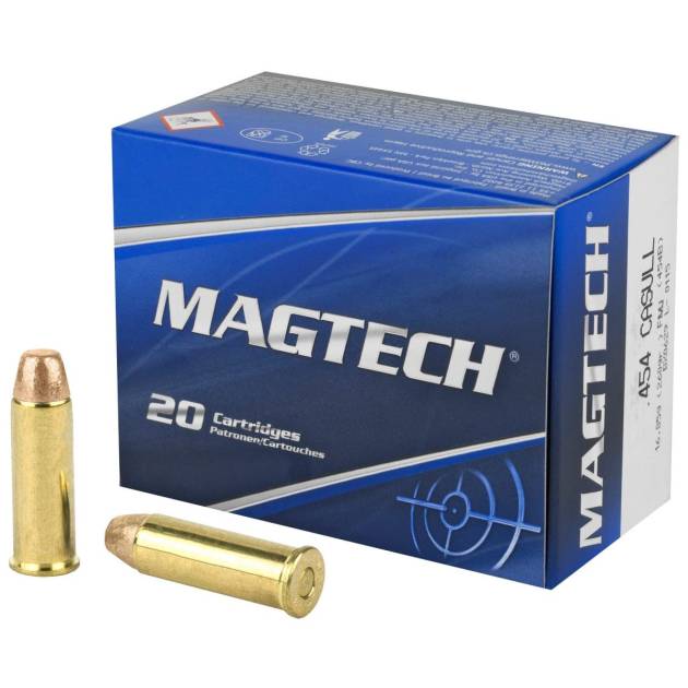MAGTECH 454 CASULL 260GR FMJ FLAT 20RD BOX 50 BOXES PER CASE