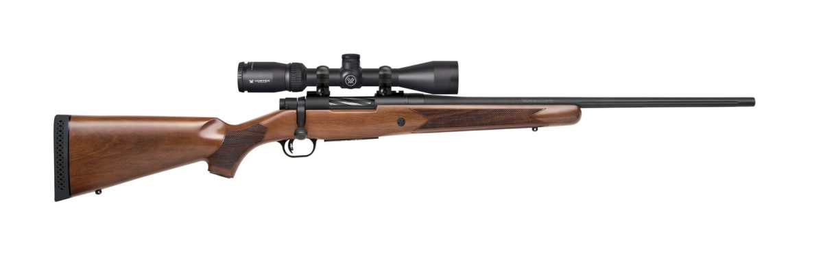 MOSSBERG PATRIOT 30-06 SPFLD 22" BLK/WALNUT VORTEX 3-9X40 SCOPE