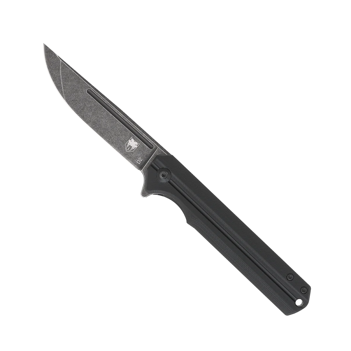 COBRATEC STREAMLINE BLACK G10 FOLDER 3.5" BLD