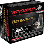 WINCHESTER SPRME 380ACP 95GR JHP 20RD BOX 200RD CASE