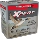 WINCHESTER SUPER X XPERT H.V. STEEL 12GA 2.75" 1-1/8OZ #2 25RDS BX 250RD CASE
