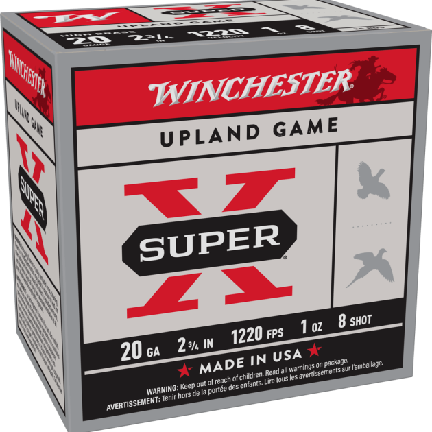 WINCHESTER SPR X UPLAND 20G 2 3/4" 1Z 8SHT 25RD