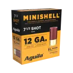AGUILA 12GA MINI SHELL 1 3/4" 5/8 OZ 7.5 25RD BX 10 BOXES PER CS