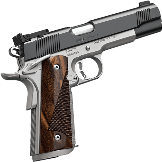 KIMBER SUPER MTCH II 45ACP PSTL BLK