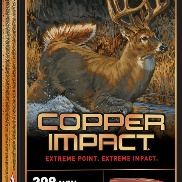 WINCHESTER COPPER IMPACT 308WIN 150G LF 20RD BX 200RD CASE