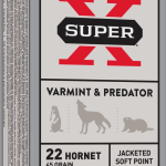 WINCHESTER SUPER X 22HRNT 45GR JSP 50RD BX 500RD CASE