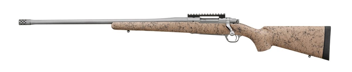 RUGER HAWKEYE FTW HUNTER LH 6.5PRC 24" STS THRD BBL, 4RD CAP.