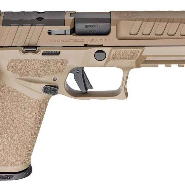 SPRINGFIELD ARMORY ECHELON FDE PSTL U NOTCH 9MM PSTL 4.5" 1-17RD 1-20RD