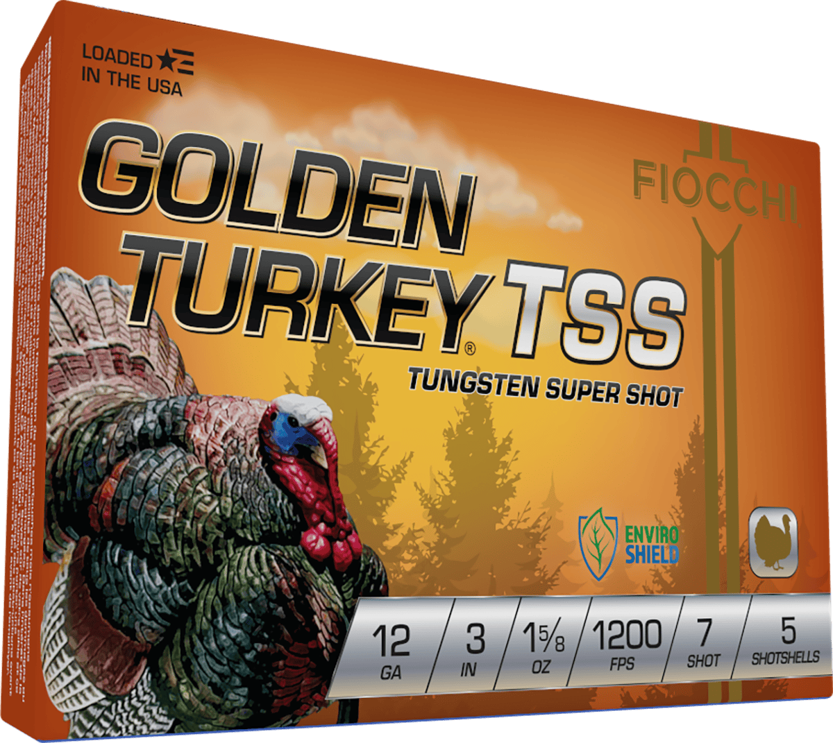 GLDN TRKY TSS TUNGSTEN 12G 3" 7SHT 1-5/8OZ 5RD BX