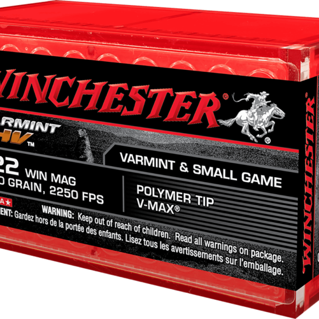 WINCHESTER VRMNT 22WM 30GR PLMY TIP 50RD BX 1000RD CASE