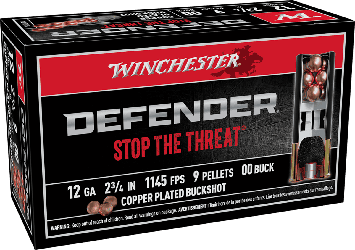 WINCHESTER DEFENDER 12GA 00BUCK 10RD BX