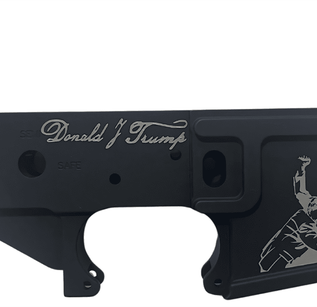 Menke Industry AR-15 billet lower receiver in black