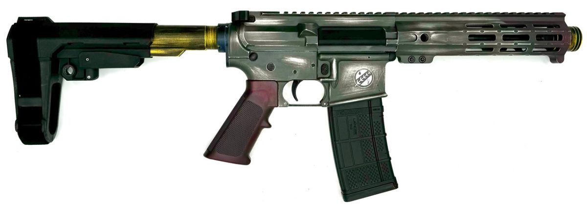 ZEUS ARMS AETHER BOBA FETT 5.56 PISTOL 7.5" SBA3 BRACE 1-30RD MAG