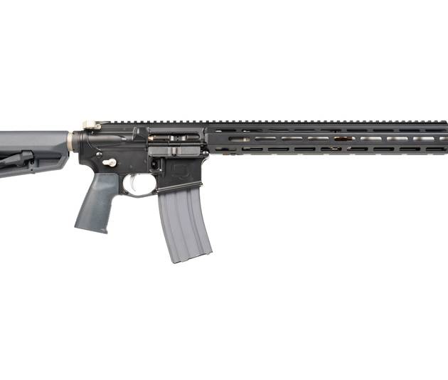 Q LLC Sugar Weasel 5.56 NATO rifle with 16-inch black barrel and M-LOK handguard