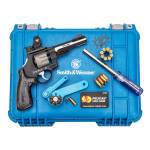 SMITH & WESSON PC MODEL 327 WR JERRY MICULEK 9MM REV 5" 8RD D/A SCANDIUM FRAME, VORTEX RED DOT