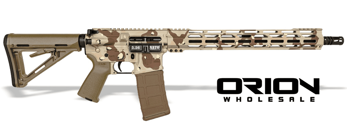 DIAMONDBK DB15 5.56 CHOCOLATE CHIP 16" RFL 15" MLOK RL FDE FURNITURE ORION EXCLUSIVE