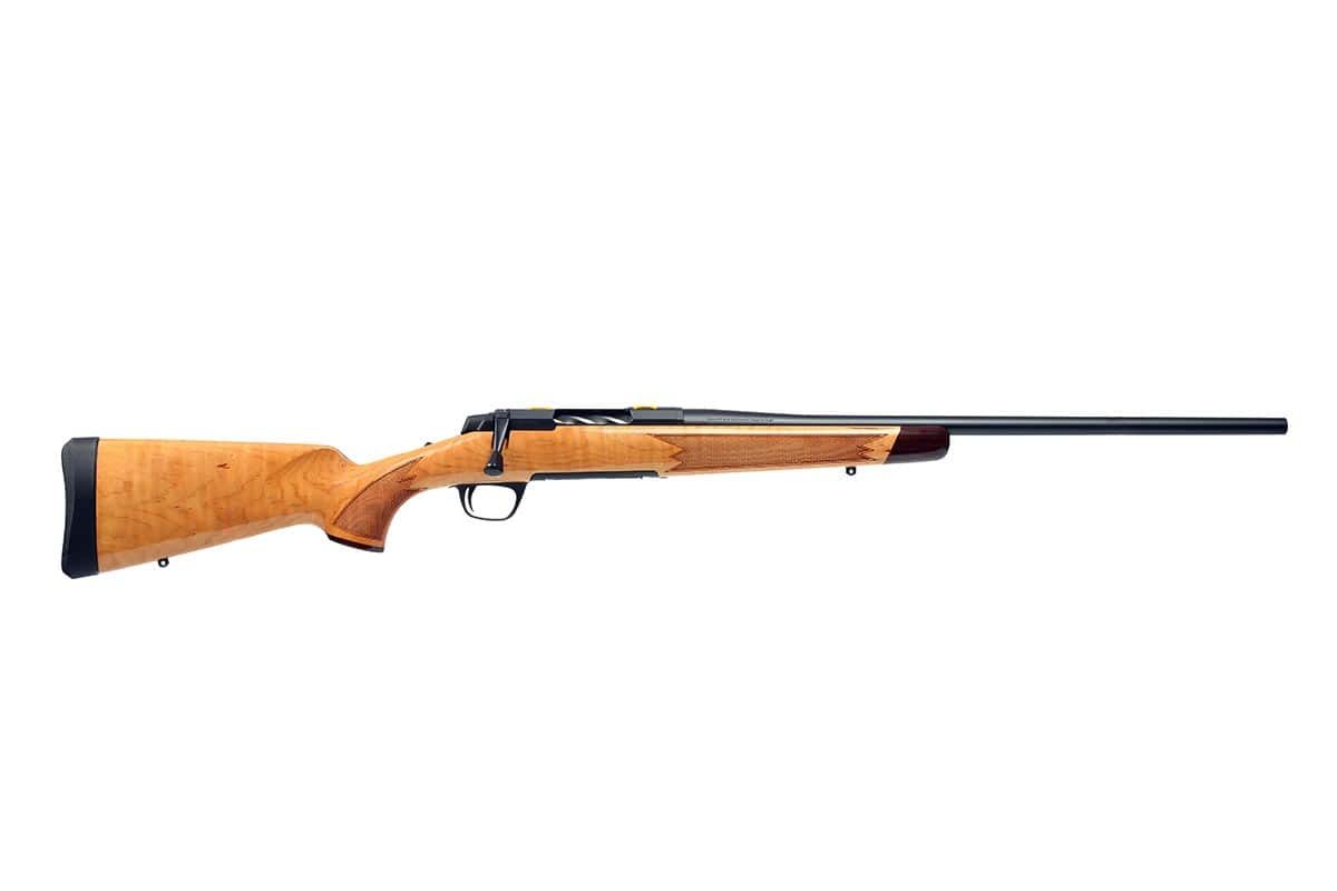 BROWNING XBLT2 HNT MAPLE AAA DX,NS,243 WIN, 22" BRL, 4RD