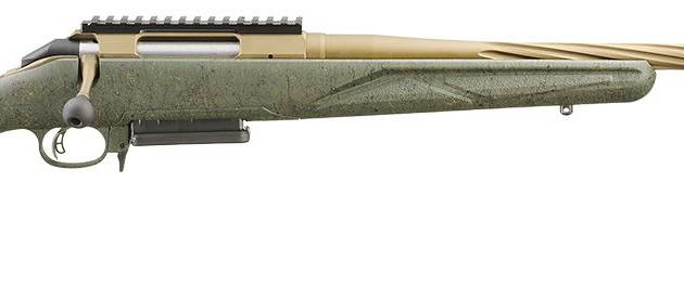 Ruger American Gen II Predator 7mm PRC rifle with 22-inch bronze barrel and green stock
