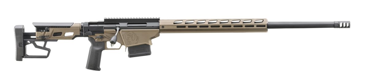 RUGER PRECISION RIFLE 6.5 PRC 26" BBL, BRONZE CERAKOTE, 15" MLOK HG, 2-10RD MAGS