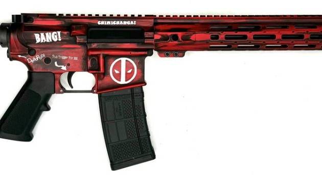 ZEUS ARMS AETHER DEADPOOL 5.56 RIFLE 16" 1-30RD MAG