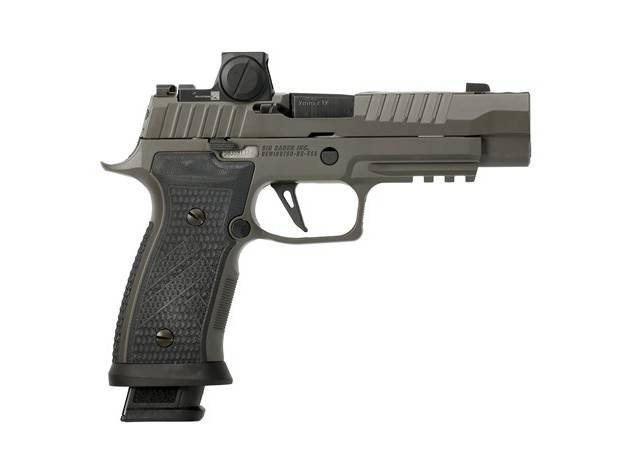 SIG SAUER P320 AXG LEGION ROMEO X 9MM PSTL 3.9" 3-10RD