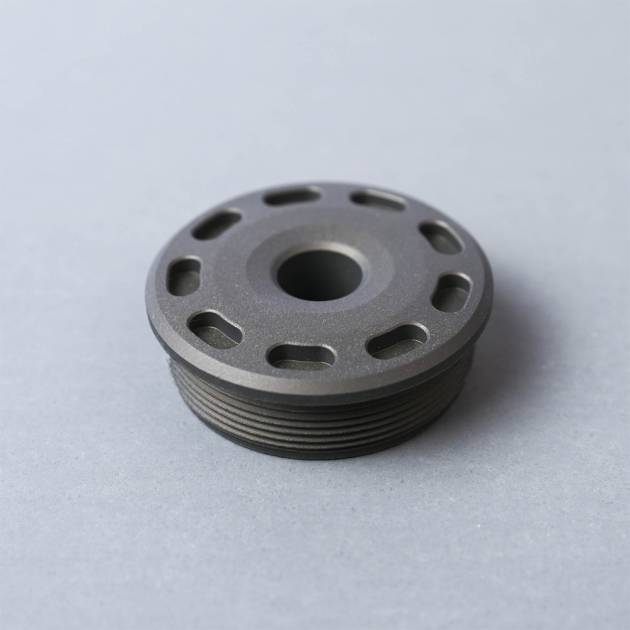 SILENCERCO BRAVO FRONT CAP TITANIUM .30CAL