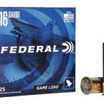FEDERAL 16GA 2-3/4" 2-1/2DE 1OZ 7.5 25 RD/BX 10 BX/CS