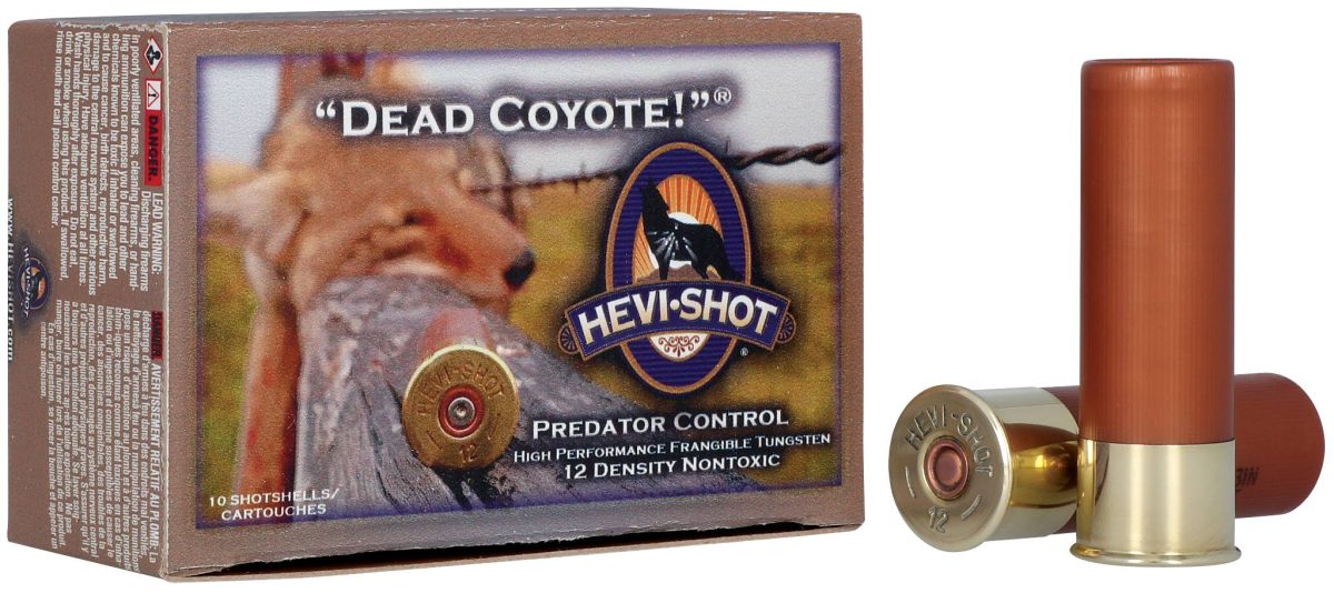 HEVI-SHOT DEAD COYOTE 12GA 3IN 1-1/2OZ T SHOT 10 RD/BX 10 BX/CS