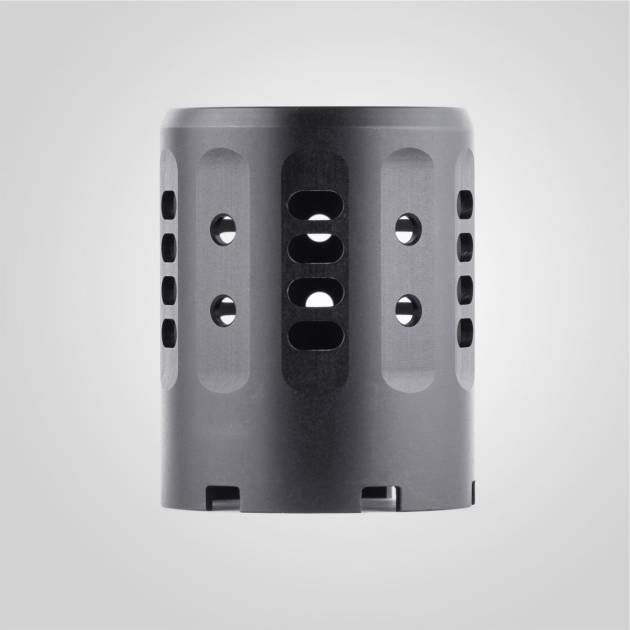 DEAD AIR  P-SERIES PYRO 2.0 45CAL SHROUD FOR P-SERIES ADAPTERS, BOOSTERS & DIRECT THREAD