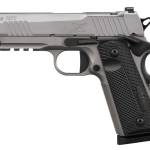 SIG SAUER 1911 X CARRY STAINLESS 45ACP 4.2" G10 GRIP, OPTIC RDY, 2-8RD