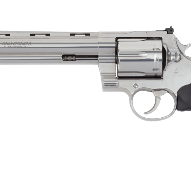 COLT TARGET ANACONDA STAINLESS REVOLVER 44MAG 8" 6RD