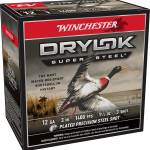 WINCHESTER DRYLOK SUPER STEEL 12 GA 3" #3 1-1/4 OZ 25 RD/BX 10 BX/CS