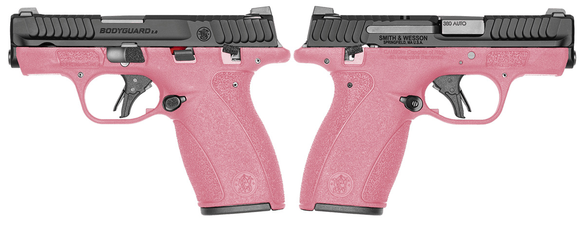 SMITH & WESSON BODYGUARD 2.0 MS 380ACP 2.75" PINK SHERBET 1-10RD 1-12RD