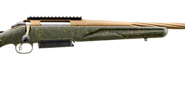 Ruger American Gen II Predator 6.5 PRC rifle with 22-inch threaded barrel and green stock