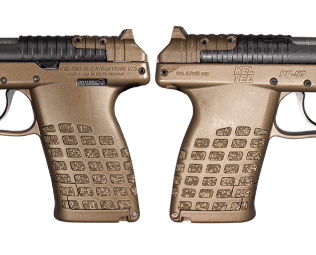 KELTEC PR57 5.7X28 PISTOL 4.64"BBL OPTIC READY, BURNT BRONZE, 20+1, 2-STRIPPER CLIPS