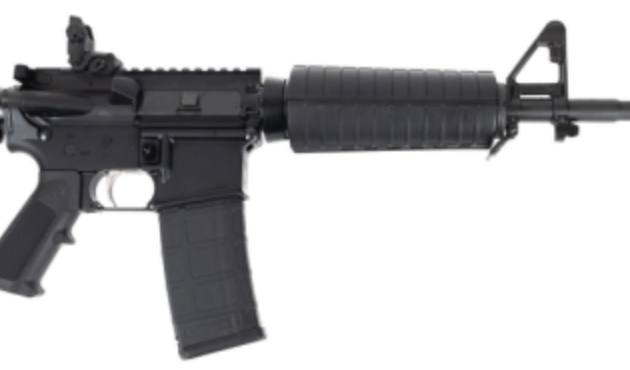 DPMS DR-15 M4 223REM RIFLE 16" CLASSIC HG, BLACK A2 POST, MAGPUL REAR 1-30RD