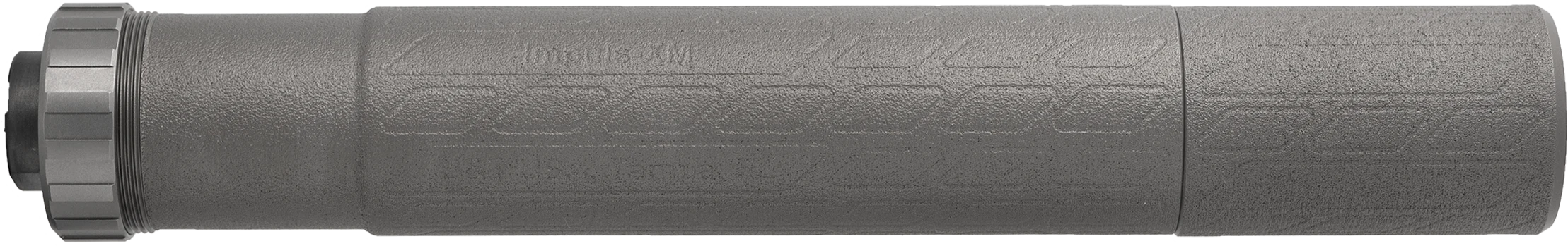 B&T Print-X Impuls titanium suppressor with gray anodized finish