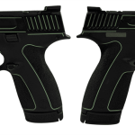 SMITH & WESSON M&P 9 SHIELD X NTS BLACK/LIME GREEN PISTOL 3.6" N.S. 1-13RD, 1-15RD MAG