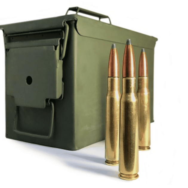 CBC 50 CALIBER ARMOR PIERCING INCENDIARY AMMO CAN 150RD PER CAN